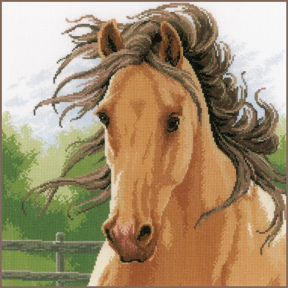 Mane in the wind - Lanarte - Kit de punto de cruz PN-0178867