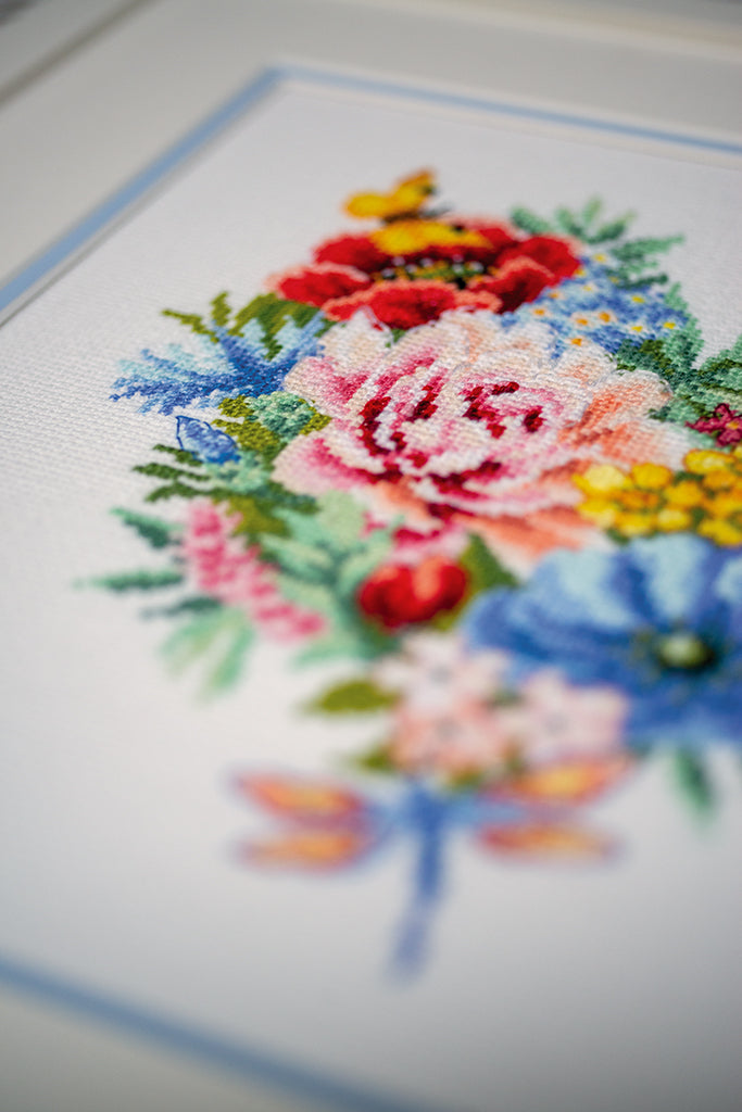 Heart of flowers - Vervaco - Kit de punto de cruz PN-0179766