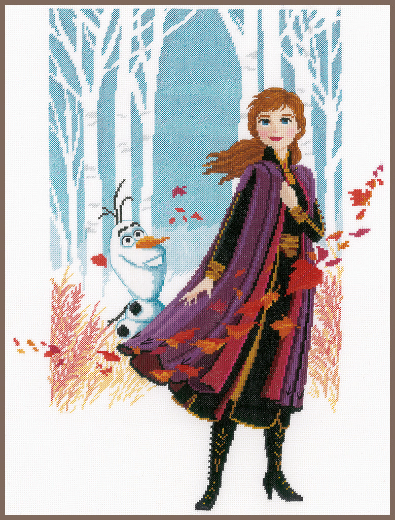 FROZEN 2 ANNA - Vervaco - Cross Stitch Kit PN-0182640