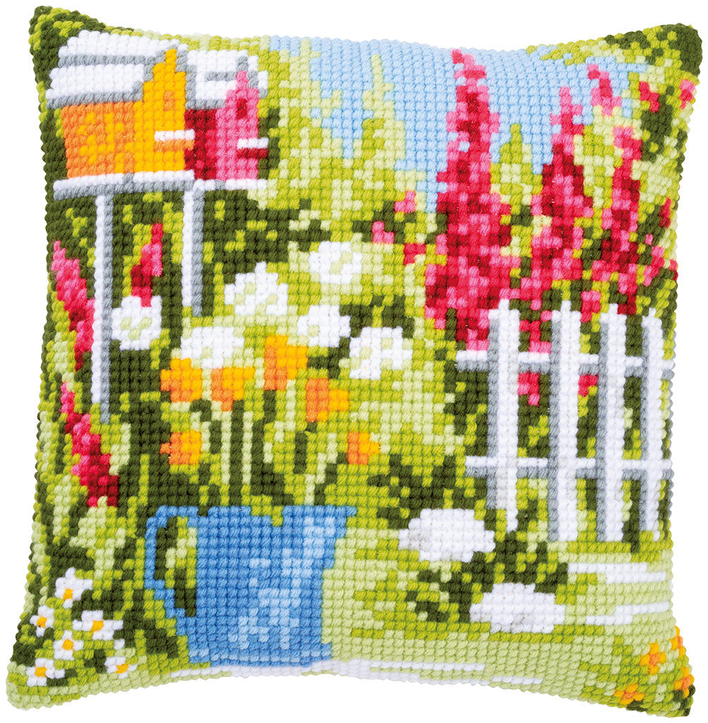 IN MY GARDEN - Kit para crear una almohada - Vervaco PN-0182952