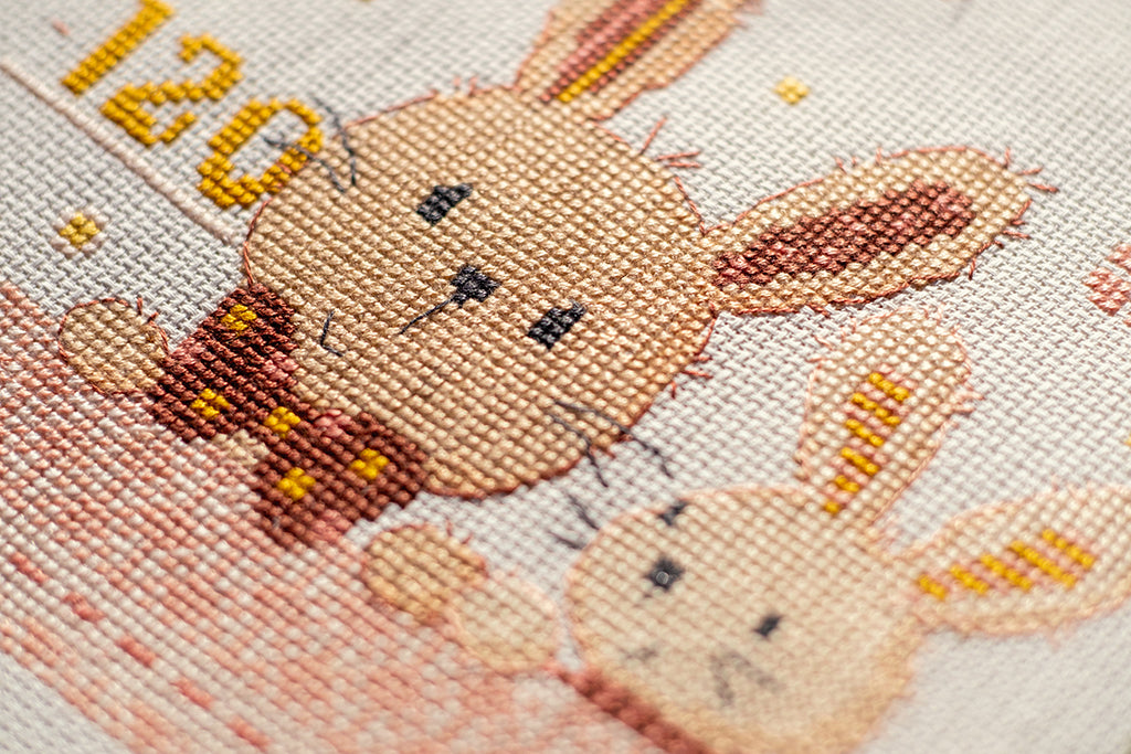 Medidor. Sweet bunnies - Vervaco - Kit de punto de cruz PN-0187195