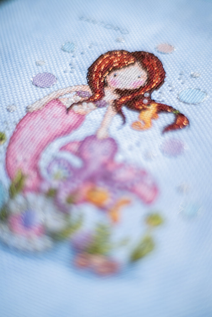 Gorjuss Nice to sea you - Vervaco - Kit de punto de cruz PN-0187813