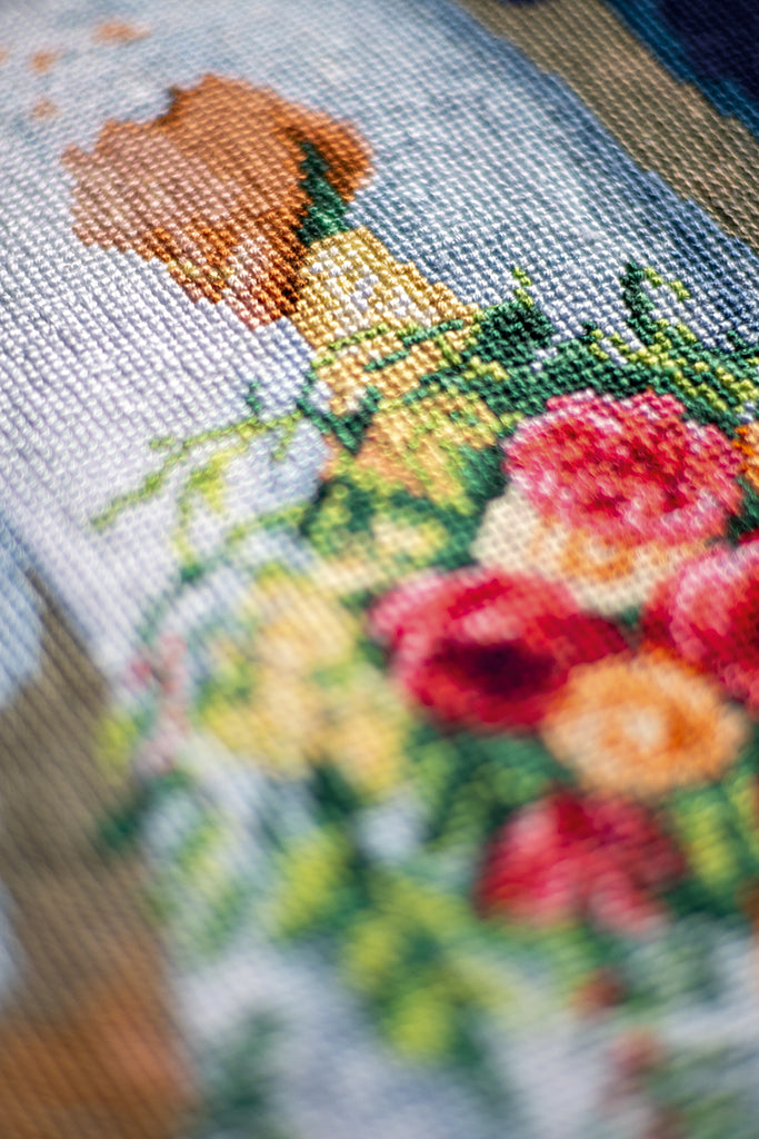 Bridal Bouquet - Vervaco - Cross stitch kit PN-0189338