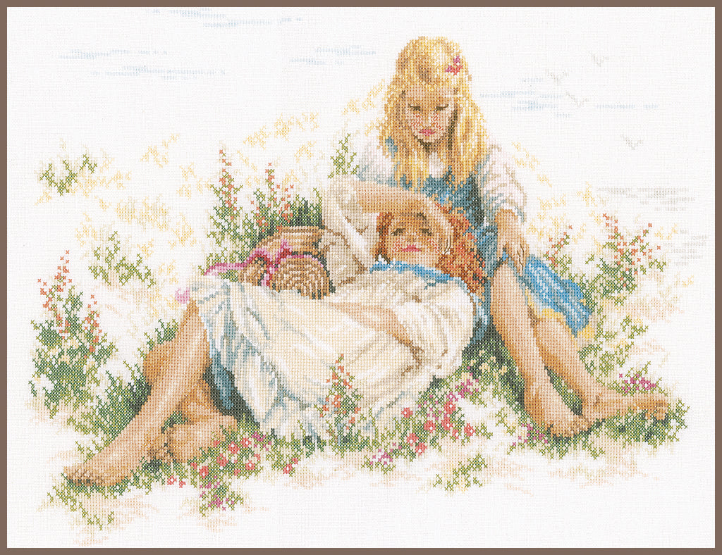 Tiempo de verano - Lanarte - Kit de punto de cruz PN-0190719