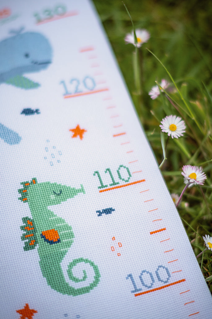 Whales fun - Vervaco - Kit de punto de cruz PN-0191831