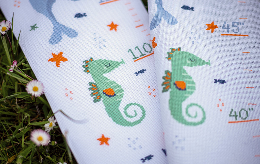 Whales fun - Vervaco - Kit de punto de cruz PN-0191831