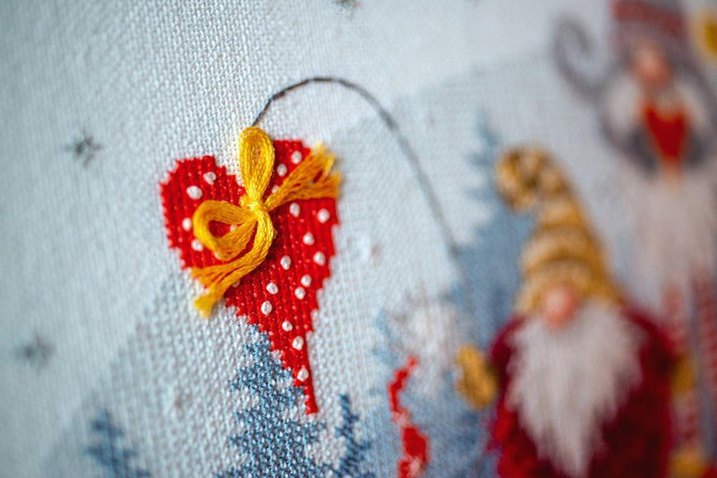 Kit de Punto de Cruz "Encuentro Navideño" - Vervaco PN-0195759