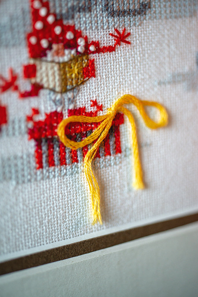 Kit de Punto de Cruz "Encuentro Navideño" - Vervaco PN-0195759