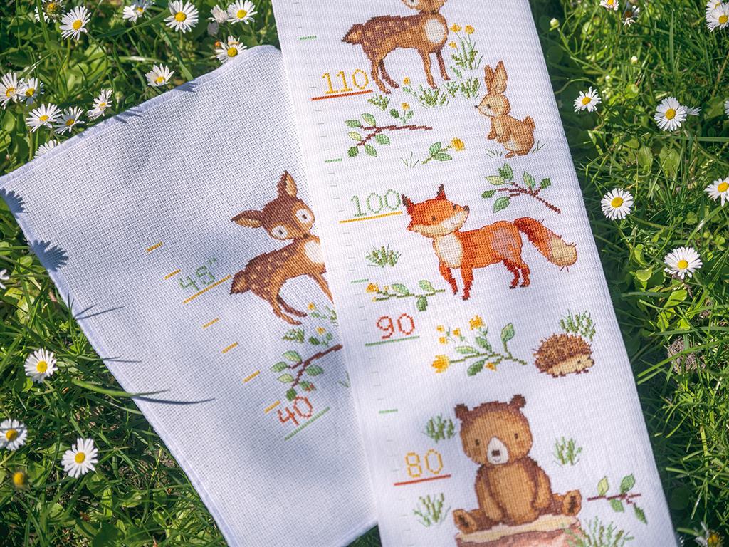 Medidor. Forest animals - Vervaco - Kit de punto de cruz PN-0196856