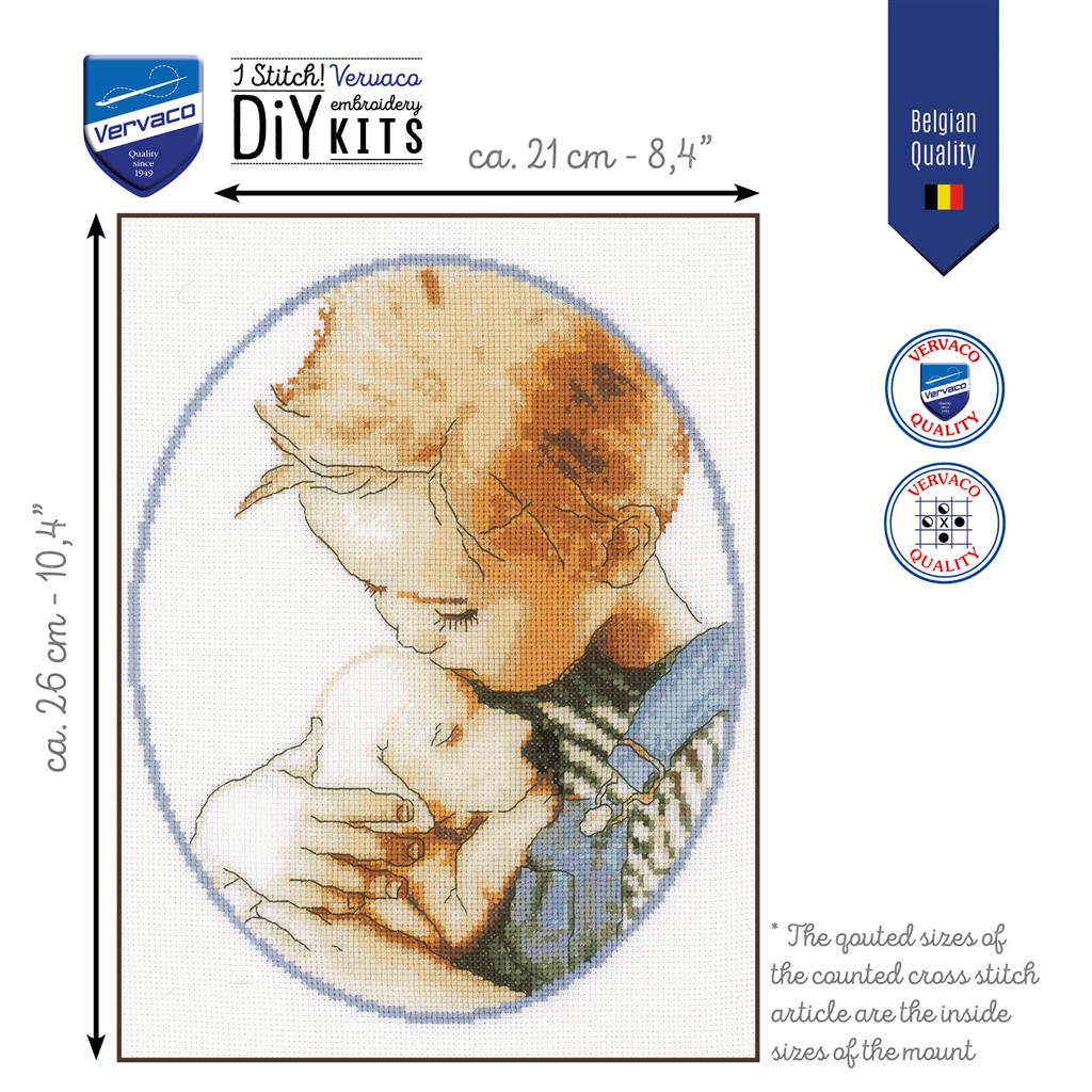 Best friends - Vervaco - Kit de punto de cruz PN-0197895