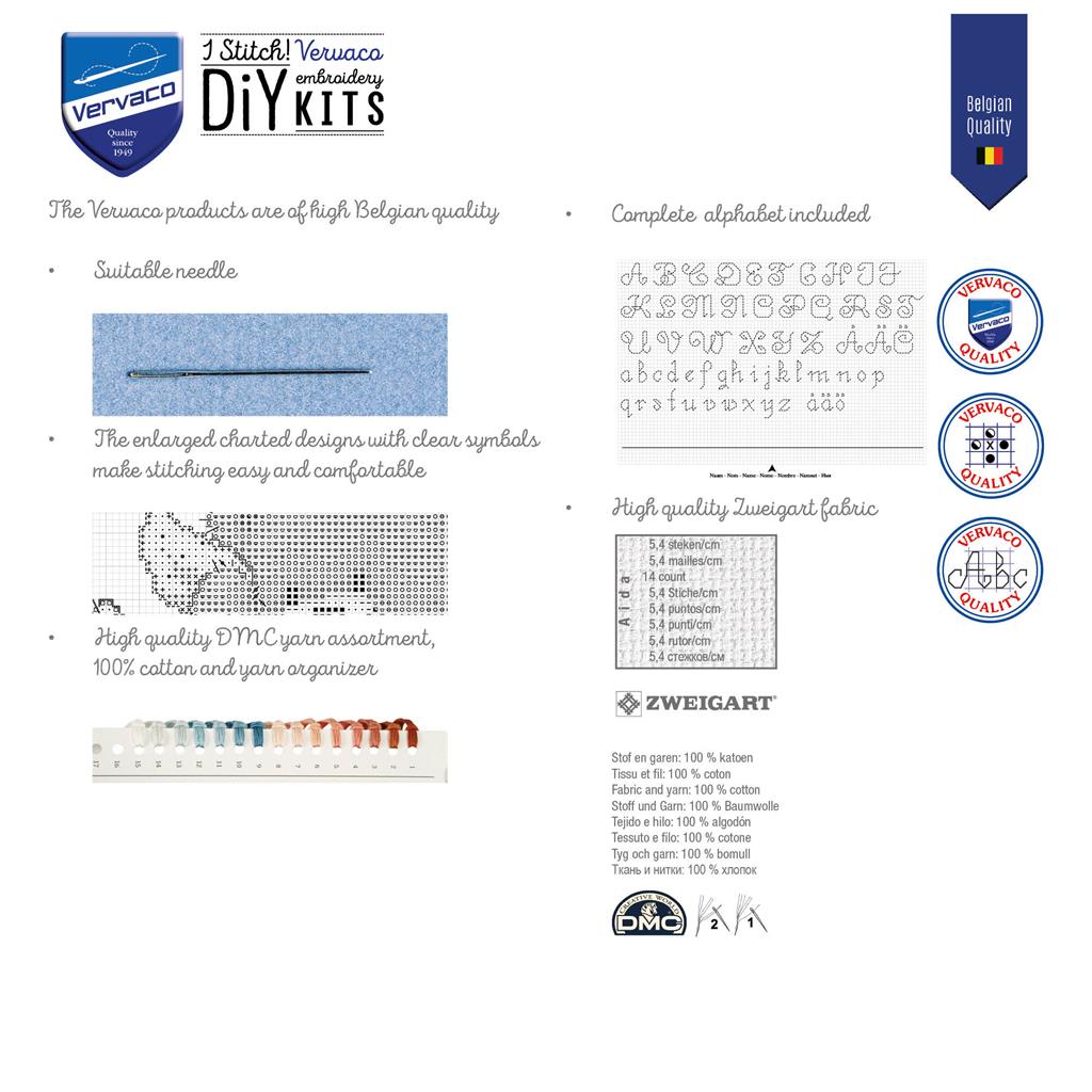 Wedding rose - Vervaco - Kit de punto de cruz PN-0198268