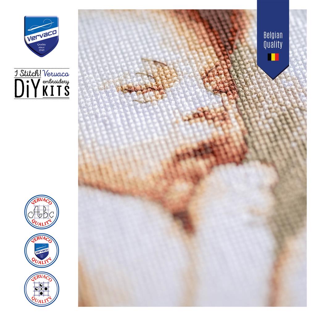 Mom and Baby - Vervaco - Kit de punto de cruz PN-0199774