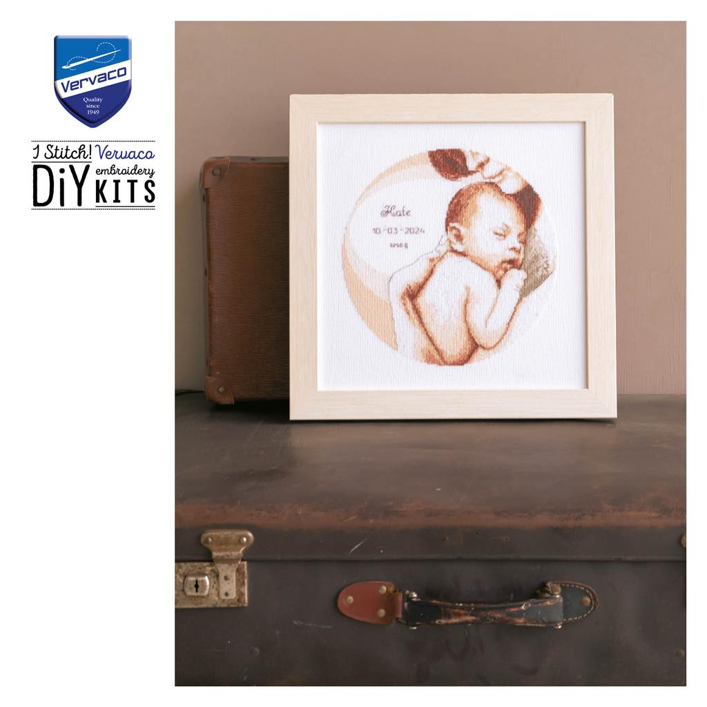 Mom and Baby - Vervaco - Kit de punto de cruz PN-0199774