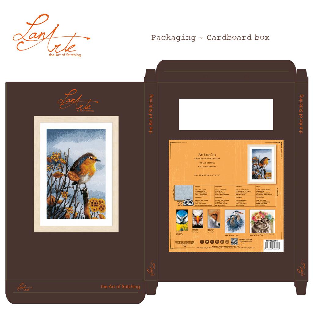 Kit Punto de Cruz. On the lookout - Lanarte PN-0200984