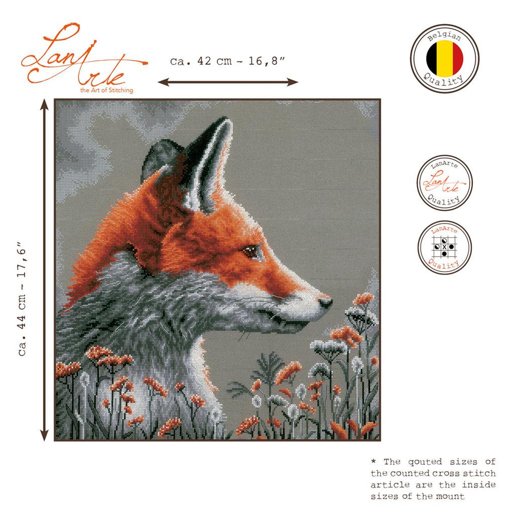 Misterio Nocturno: Kit de Punto de Cruz 'Mirada en la Noche' PN-0202499 de Lanarte