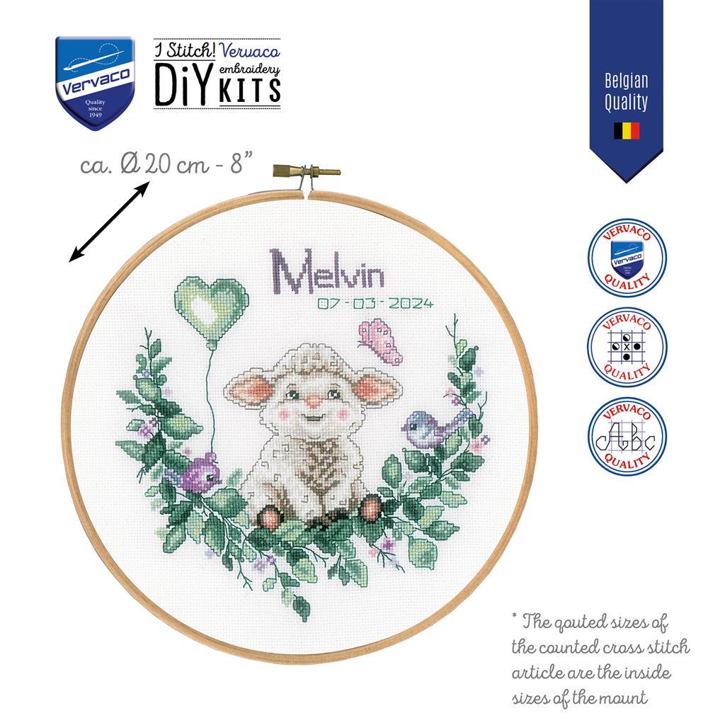 Kit au point de croix - Vervaco - Mouton