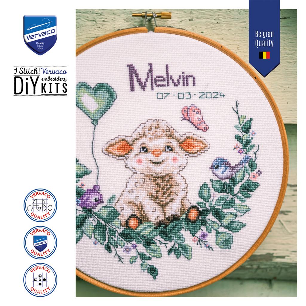Kit au point de croix - Vervaco - Mouton