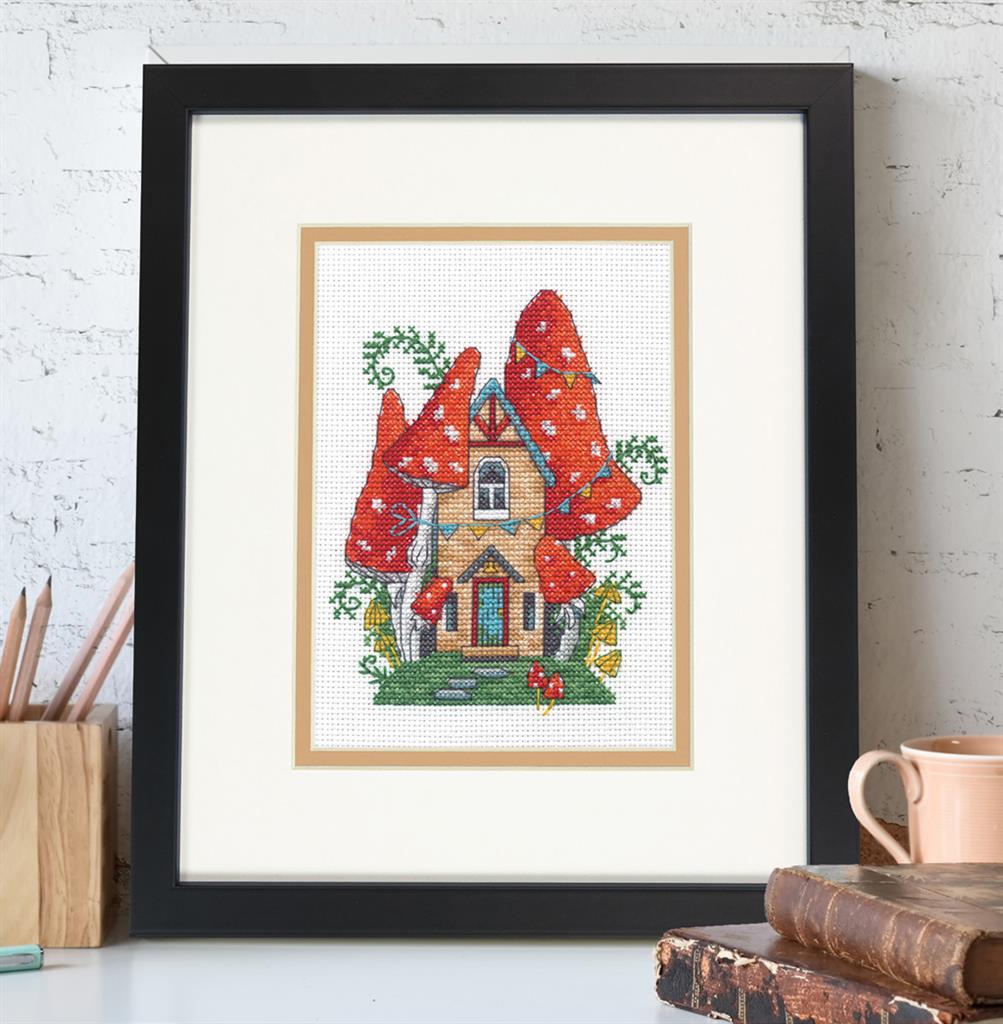 Cross Stitch Kit "Forest House" 70-65227 by Dimensions