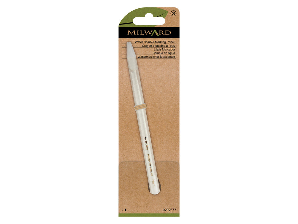 Stylo marqueur soluble dans l'eau blanc Milward 9292677