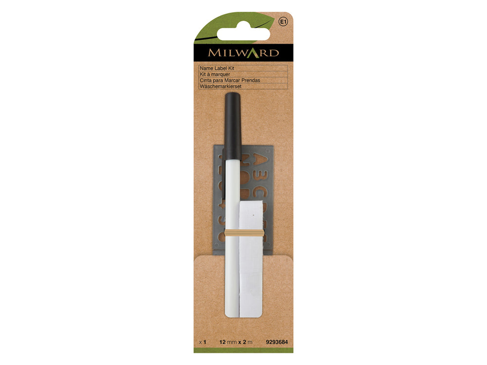 Kit de marquage de vêtements Milward avec marqueur et ruban thermoadhésif 9293684