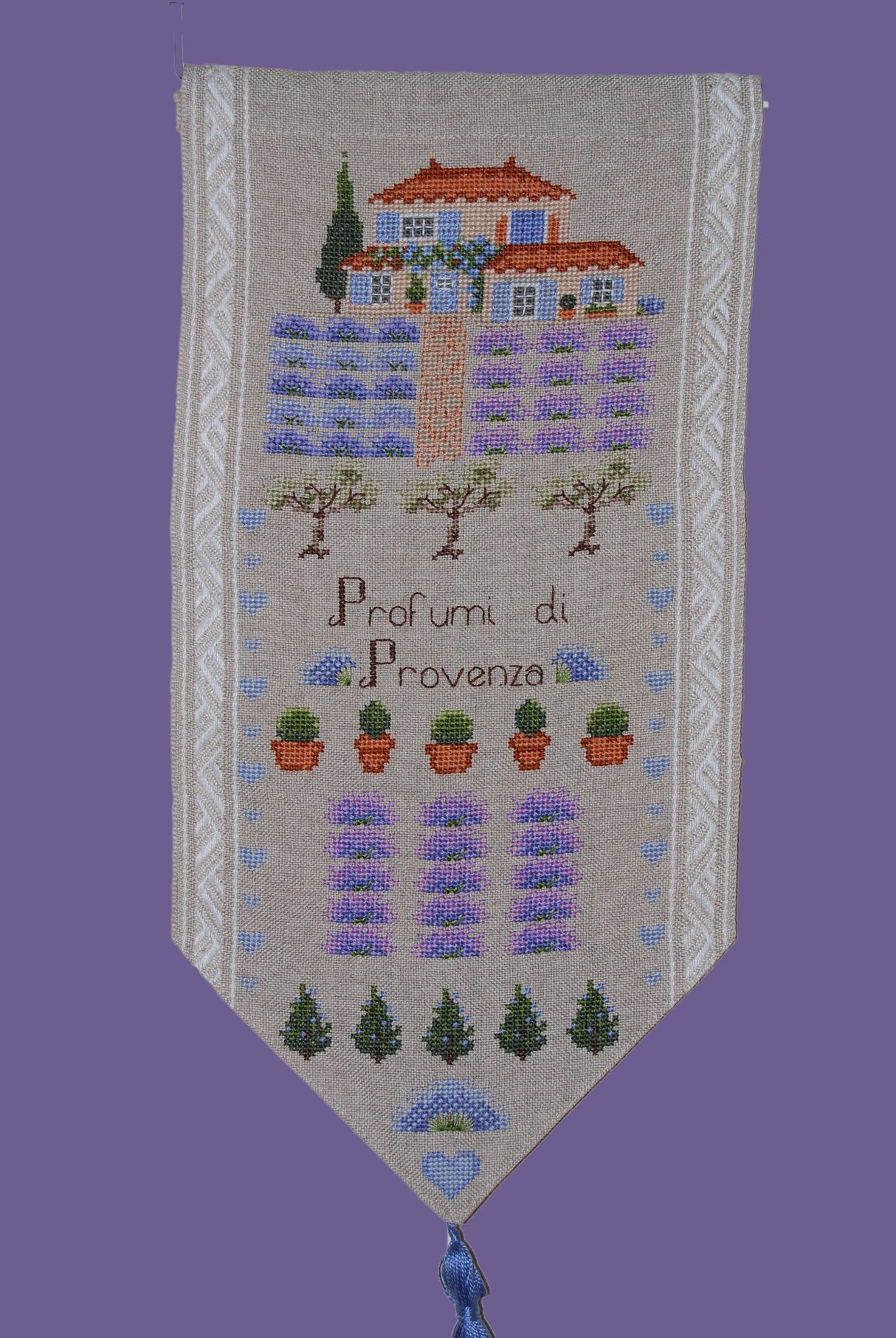 CV7 Profumi di Provenza - Cross Stitch Chart - Serenità di Campagna