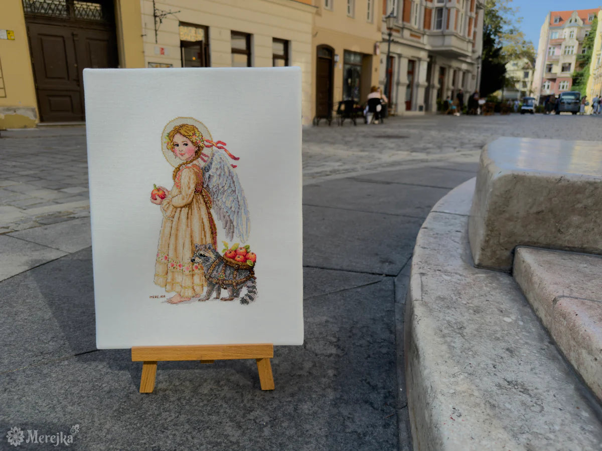 Kit de Punto de Cruz Merejka – It’s Apple Picking Time – K-259A