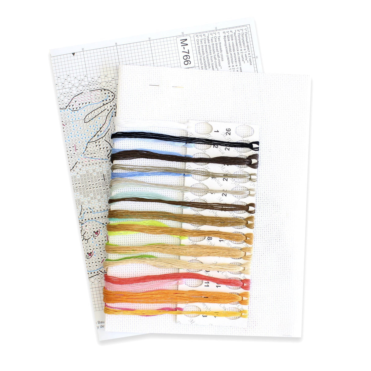 Kit de point de croix "En pique-nique" SM-766 MP Studia