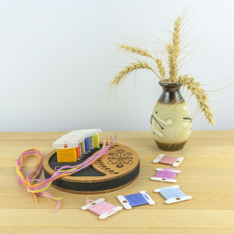 Organiseur de canettes en plastique PB-021-IMG-2 | Porte-fil et aiguille