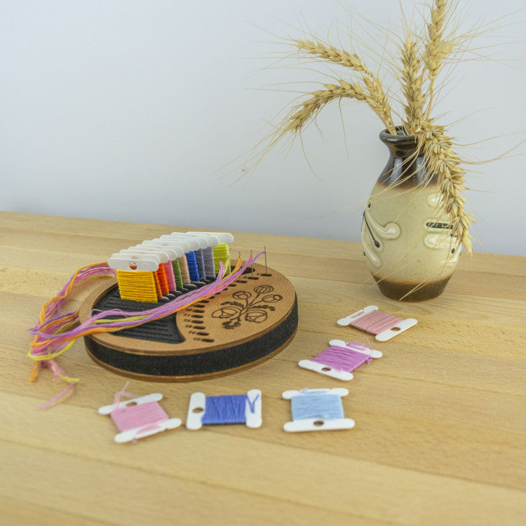 Organiseur de canettes en plastique PB-021-IMG-2 | Porte-fil et aiguille