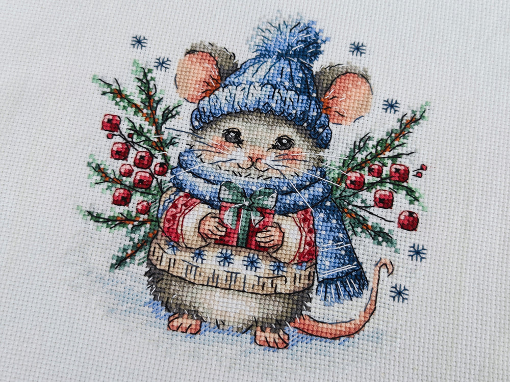 Kit de point de croix - P027 Stitch and Art - Magie de Noël