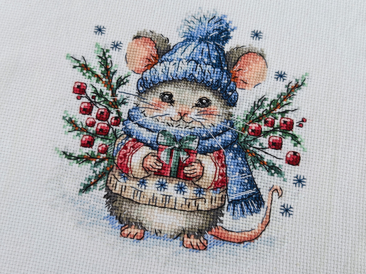 Kit de point de croix - P027 Stitch and Art - Magie de Noël