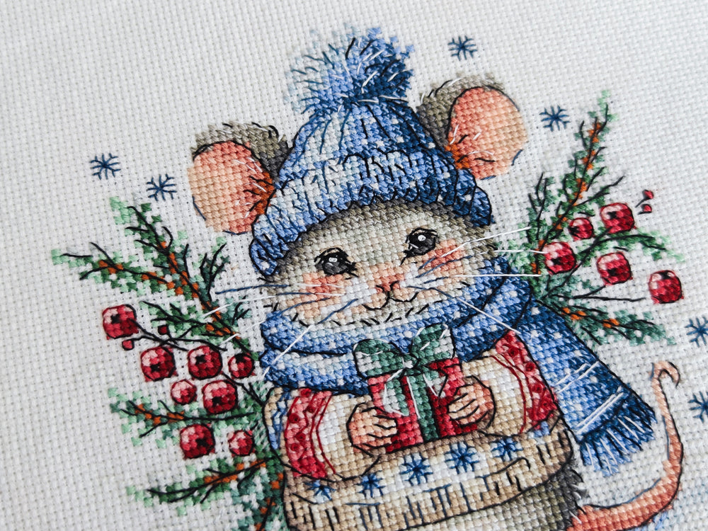 Kit de point de croix - P027 Stitch and Art - Magie de Noël