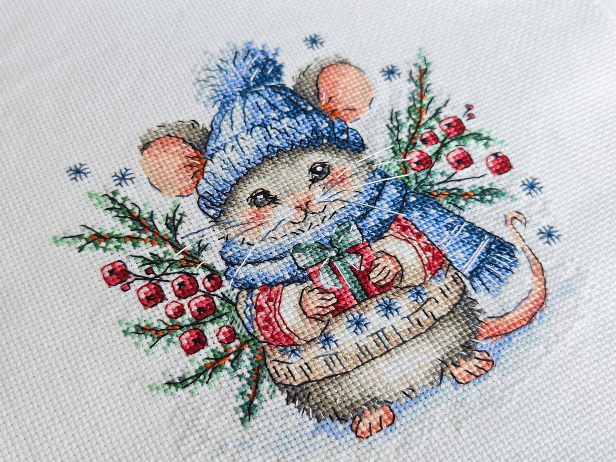 Kit de point de croix - P027 Stitch and Art - Magie de Noël