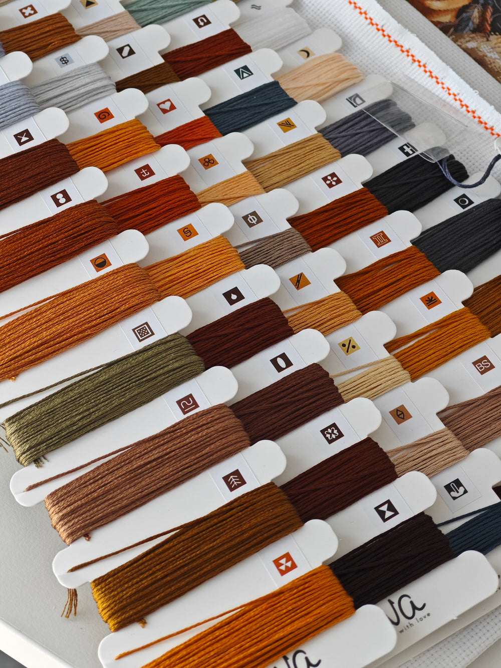 AVA P076 – Le Guerrier et le Loup | Kit de point de croix fantaisie