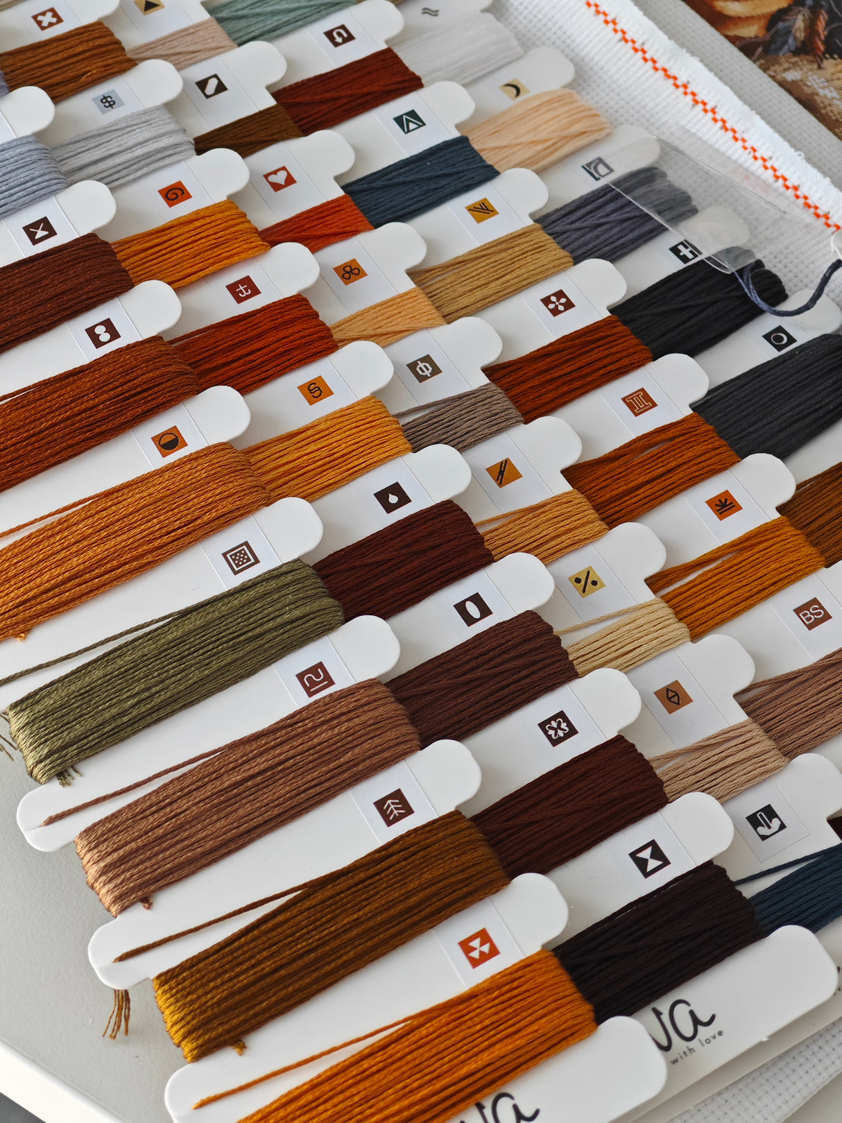 AVA P076 – Le Guerrier et le Loup | Kit de point de croix fantaisie