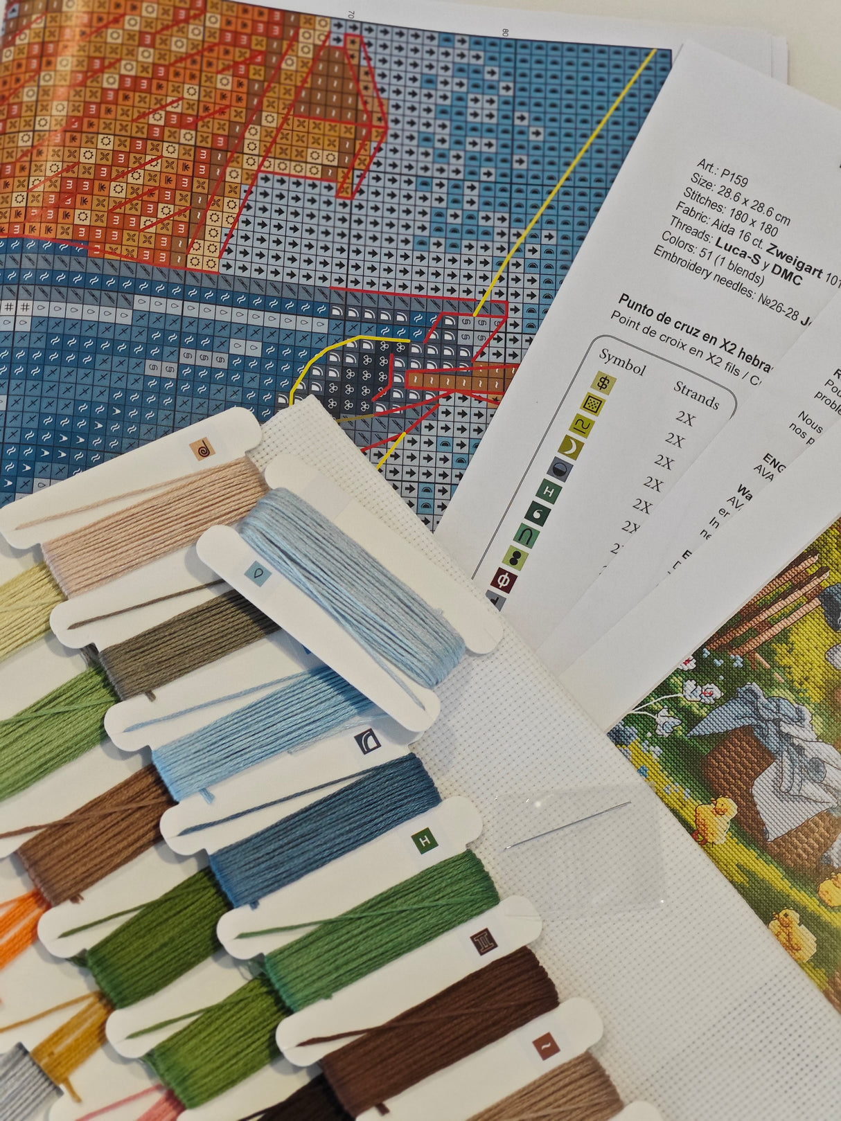 Spring - AVA Cross Stitch Kit P159