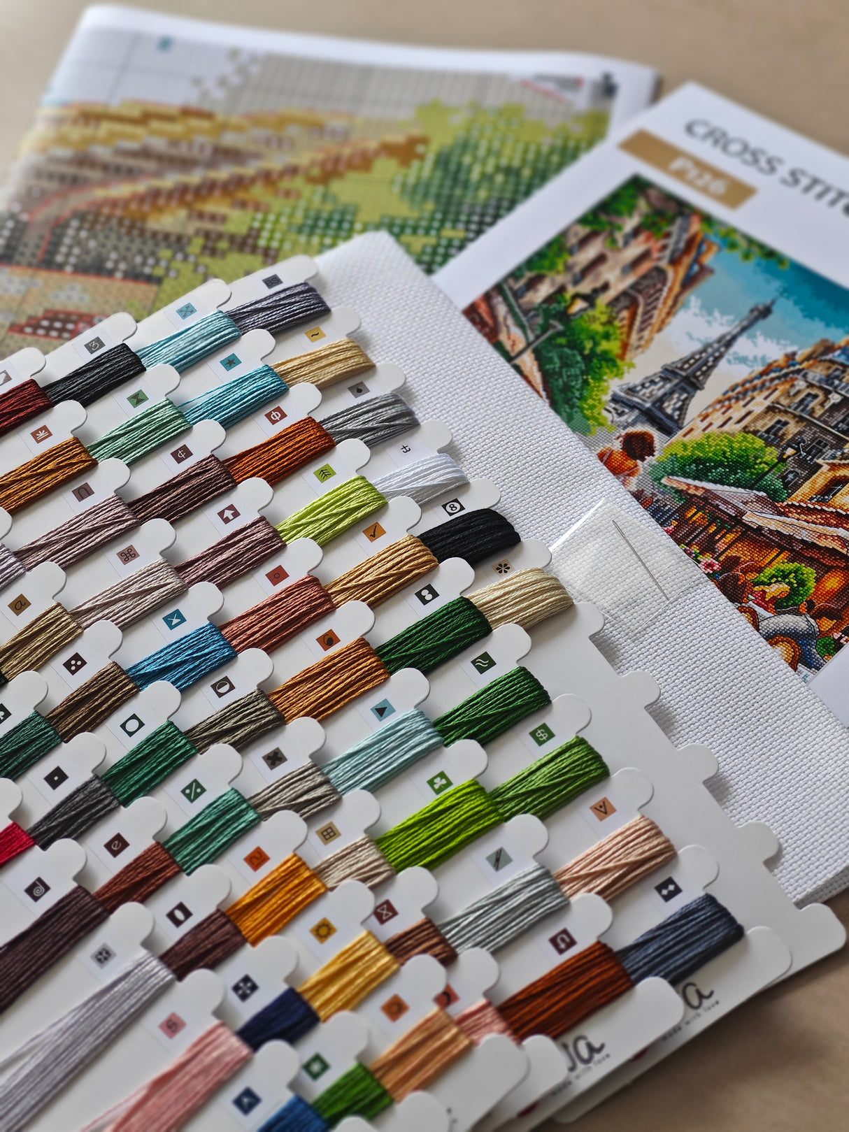 Cross Stitch Kit "From Paris with Love" – AVA P126