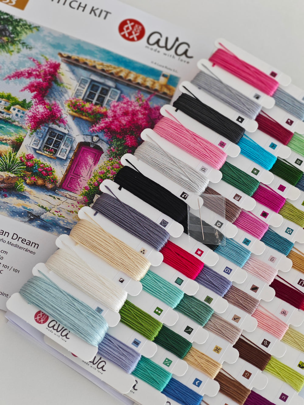 Cross Stitch Kit "Mediterranean Dream" – AVA P133