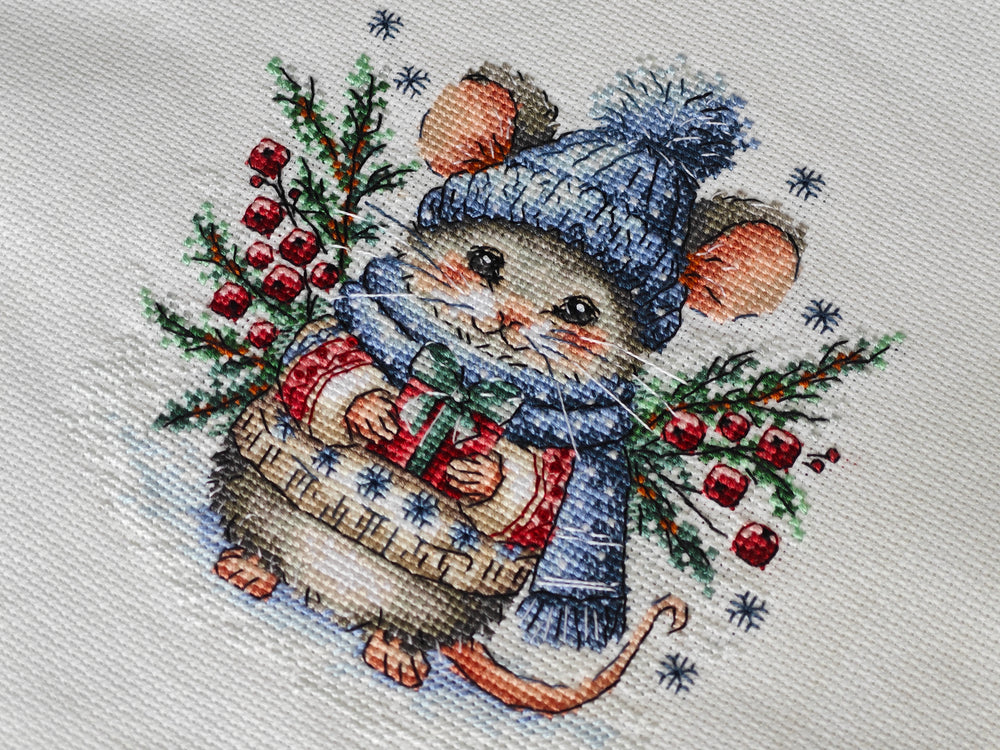 Kit de point de croix - P027 Stitch and Art - Magie de Noël