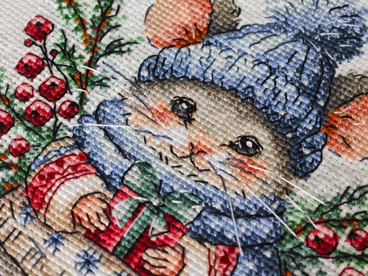 Kit de point de croix - P027 Stitch and Art - Magie de Noël