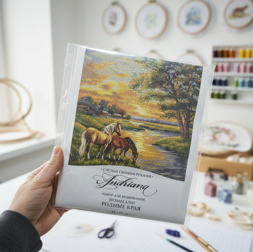 ANDRIANA SANR-58 Cross Stitch Kit – Native Lands