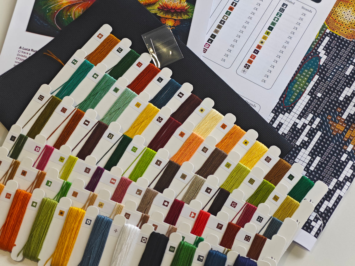 AVA Cross Stitch Kit – The Mermaid Sanctuary P091