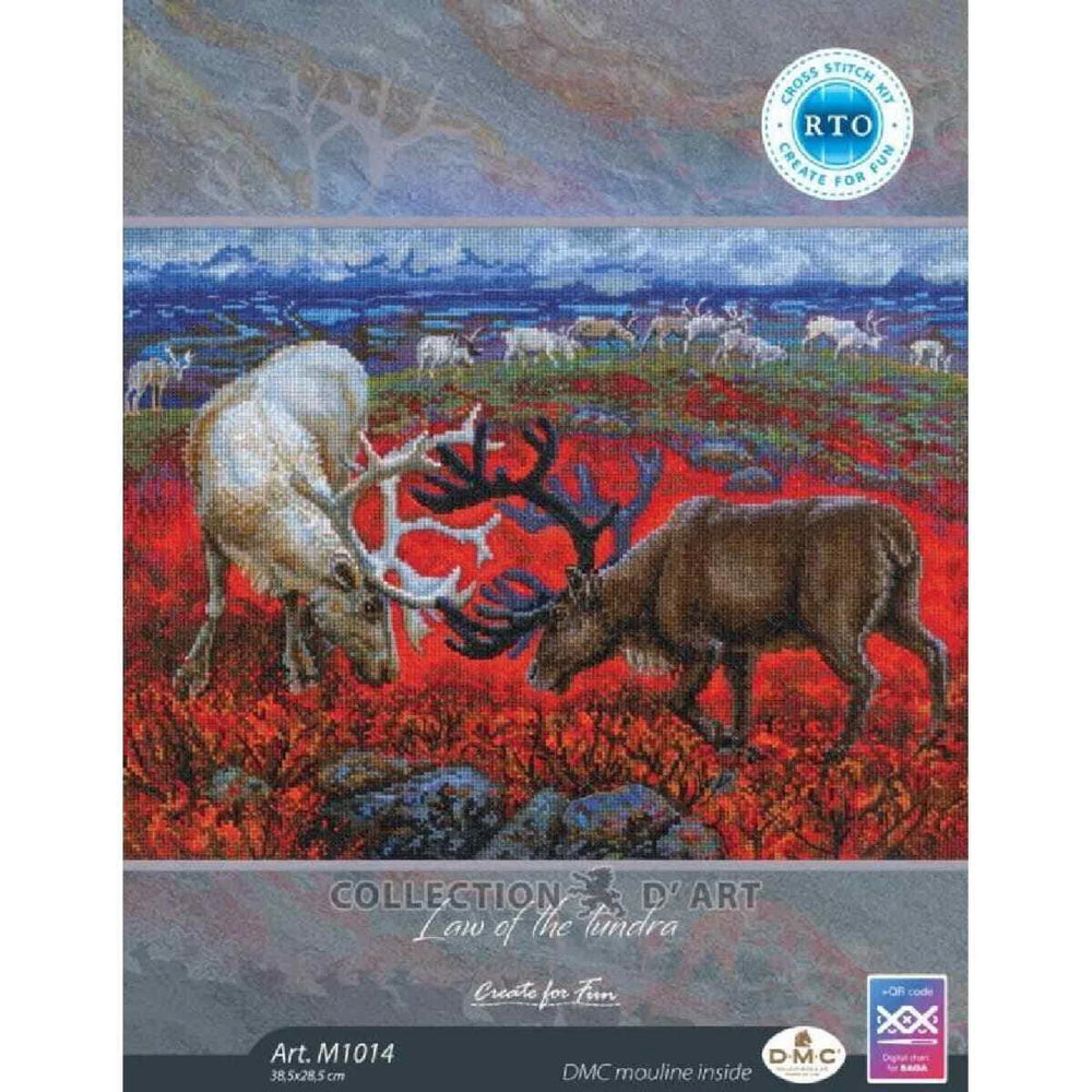 Kit de point de croix « La loi de la toundra » - RTO M1014