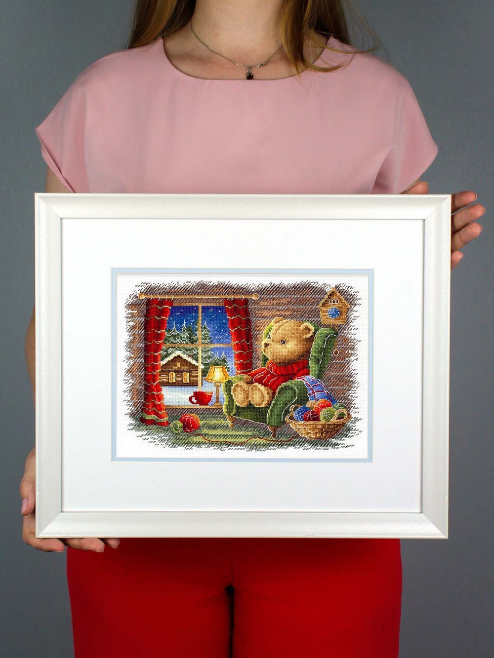 Kit de Punto de Cruz MP Studia SNV-925 – Quiet Evening