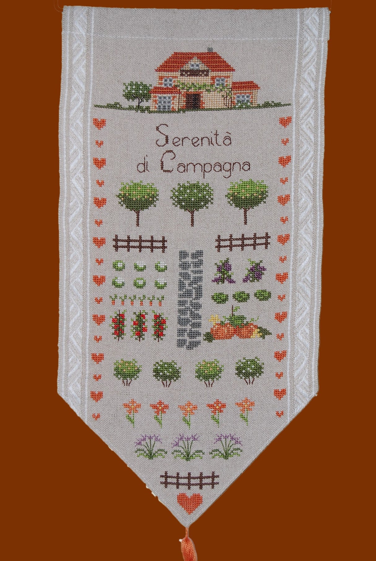 CV6 Serenità di Campagna - Cross Stitch Chart - Serenità di Campagna