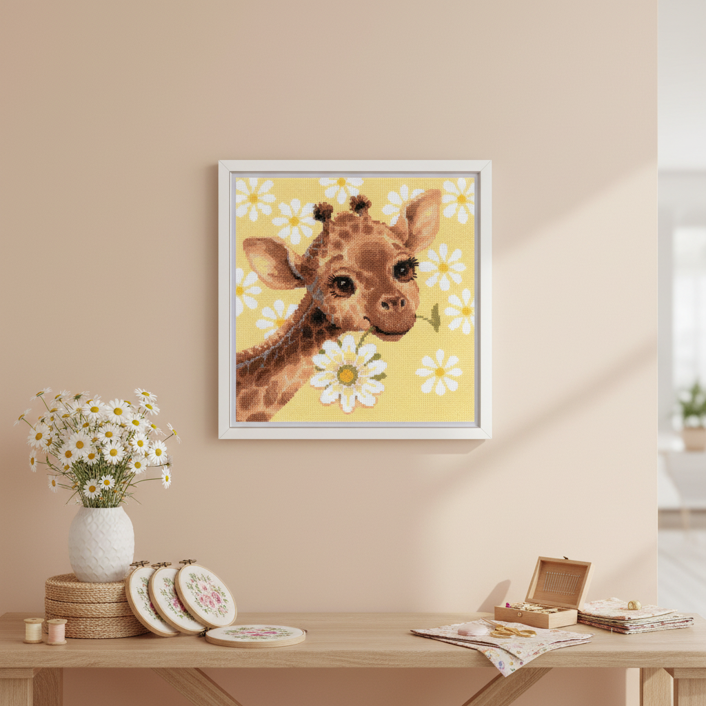 Kit punto de cruz Little Giraffe 2318 Riolis