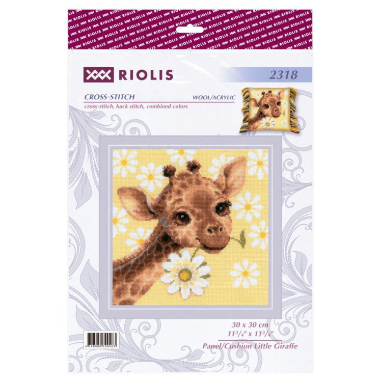 Kit punto de cruz Little Giraffe 2318 Riolis