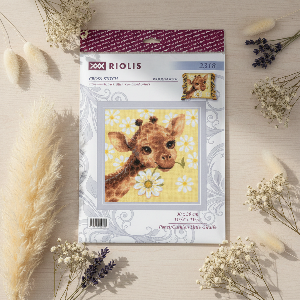 Kit punto de cruz Little Giraffe 2318 Riolis