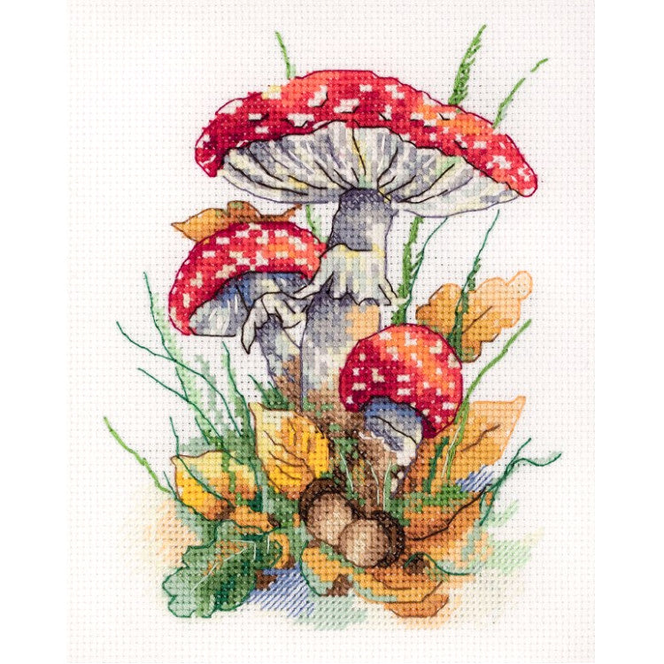 Kit de point de croix Klart - "Amanitas magiques" KL8-515