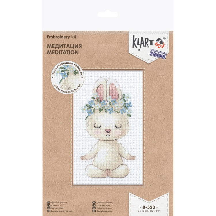 Klart cross stitch kit - "Zen Meditation" KL8-523